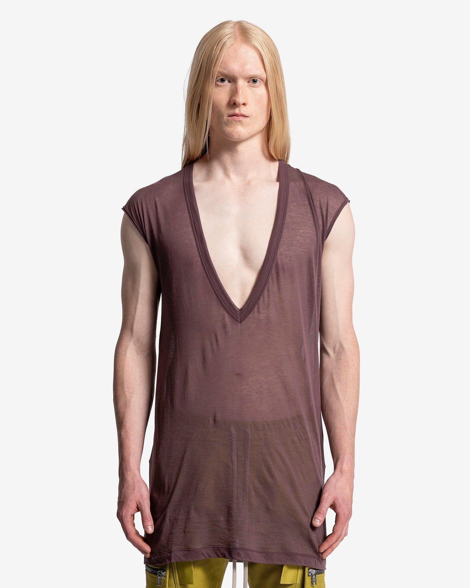 Rick Owens Dylan tank top V neck - タンクトップ