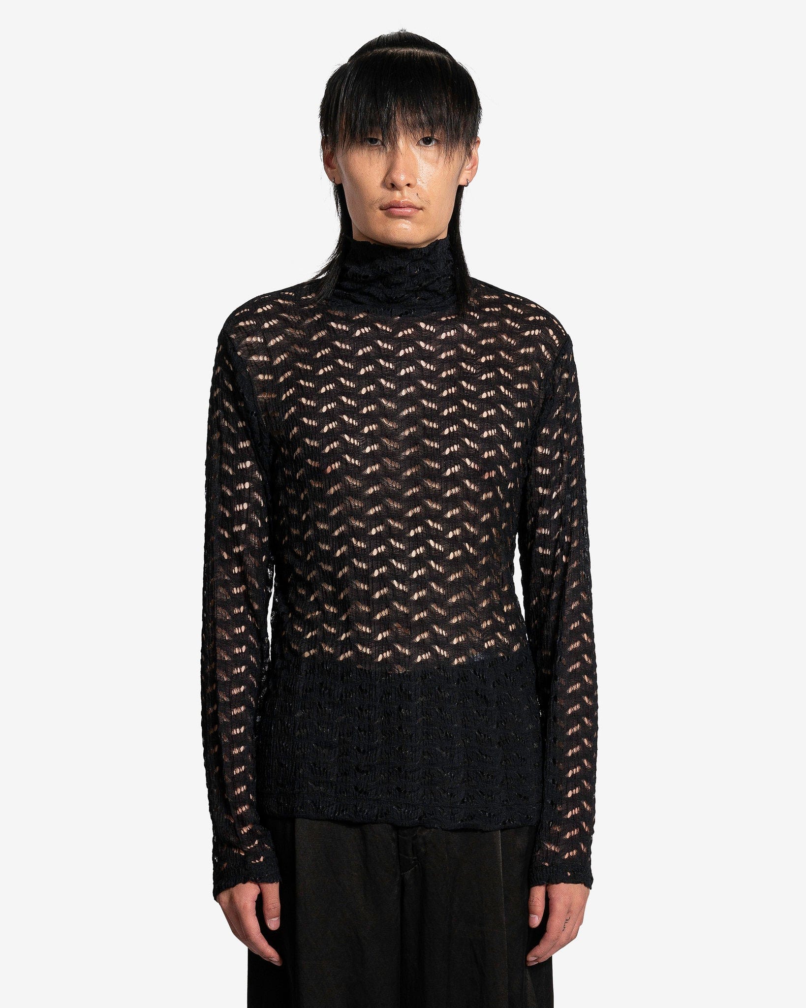 Our Legacy Policy Shirt - Black Lace