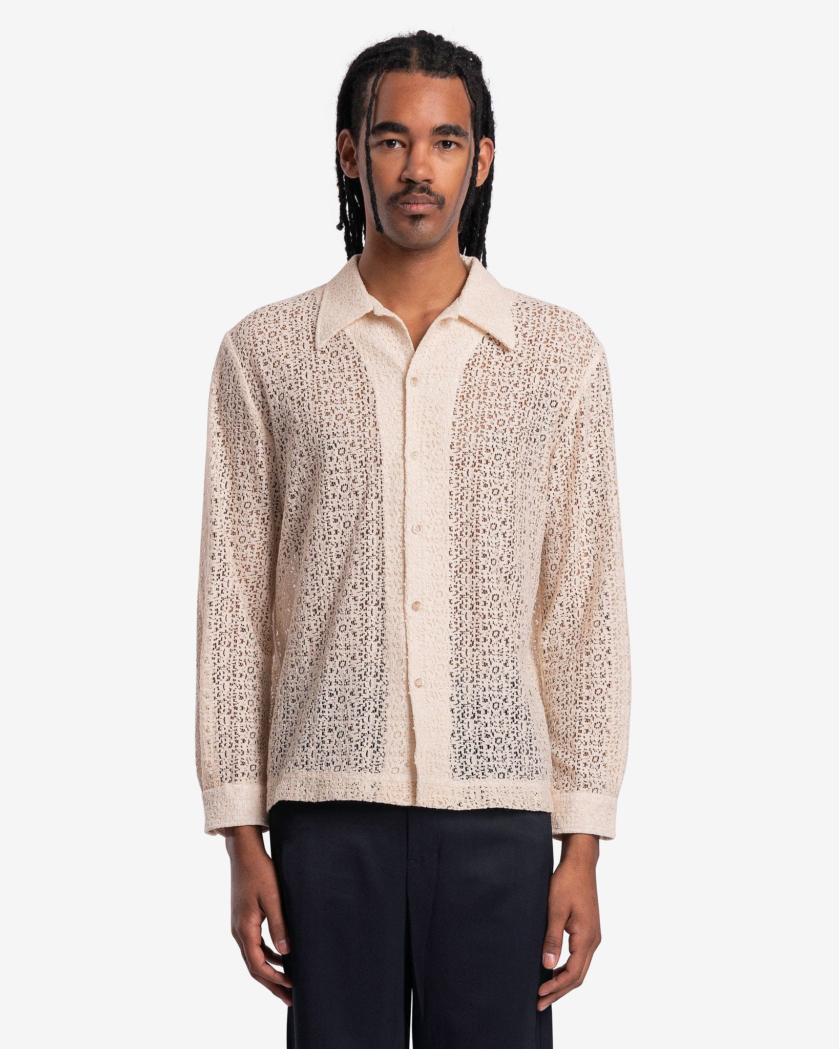 Jagou Shirt in Tetris White – SVRN