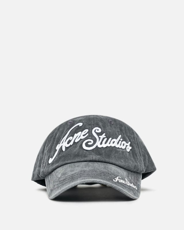 Logo Baseball Cap in Faded Black – SVRN