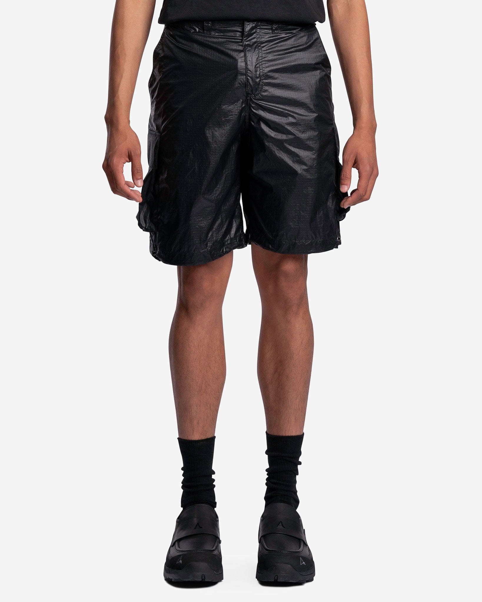 Mount Shorts Black Tech Chintz Ripstop