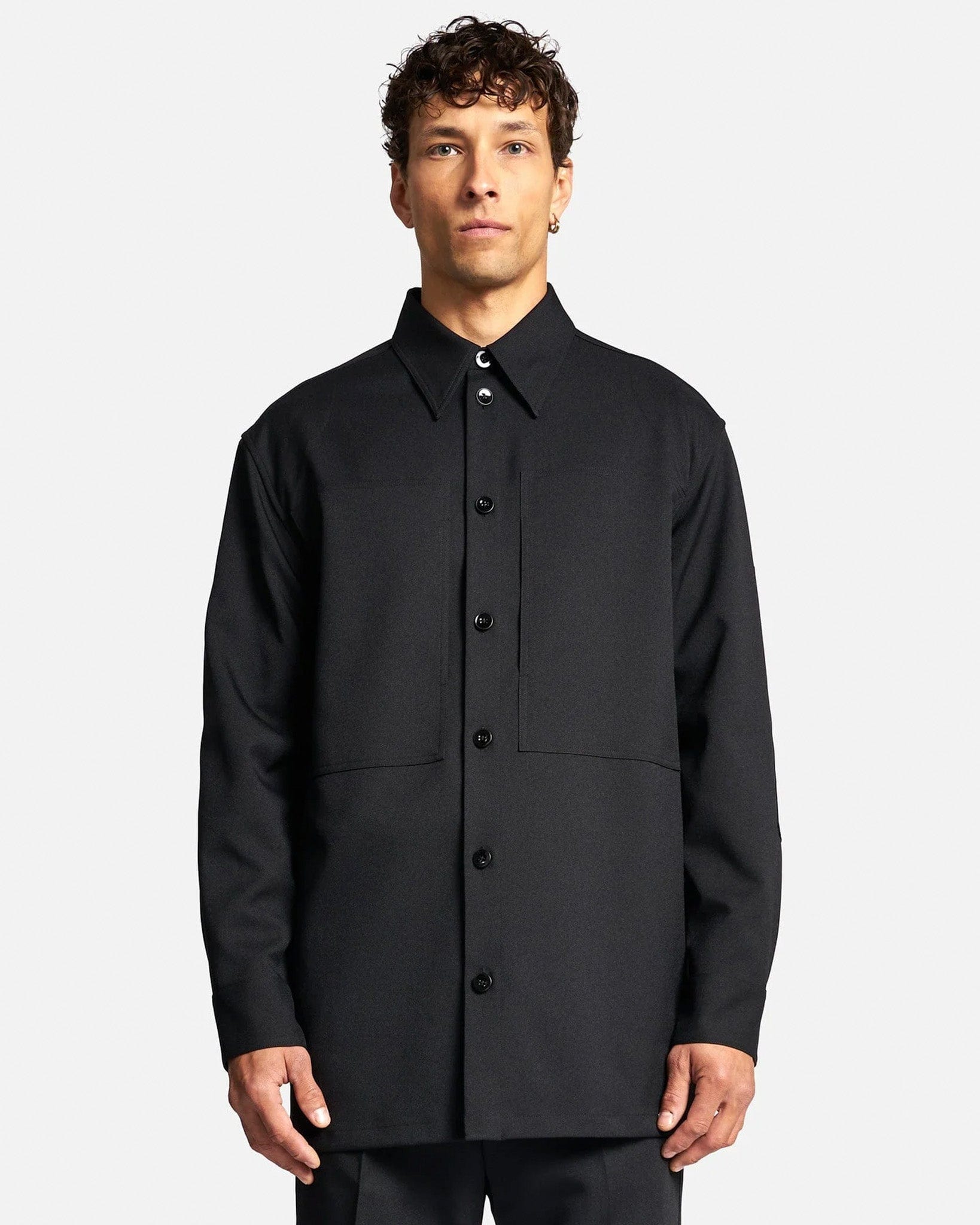 Relaxed Fit Shirt in Black