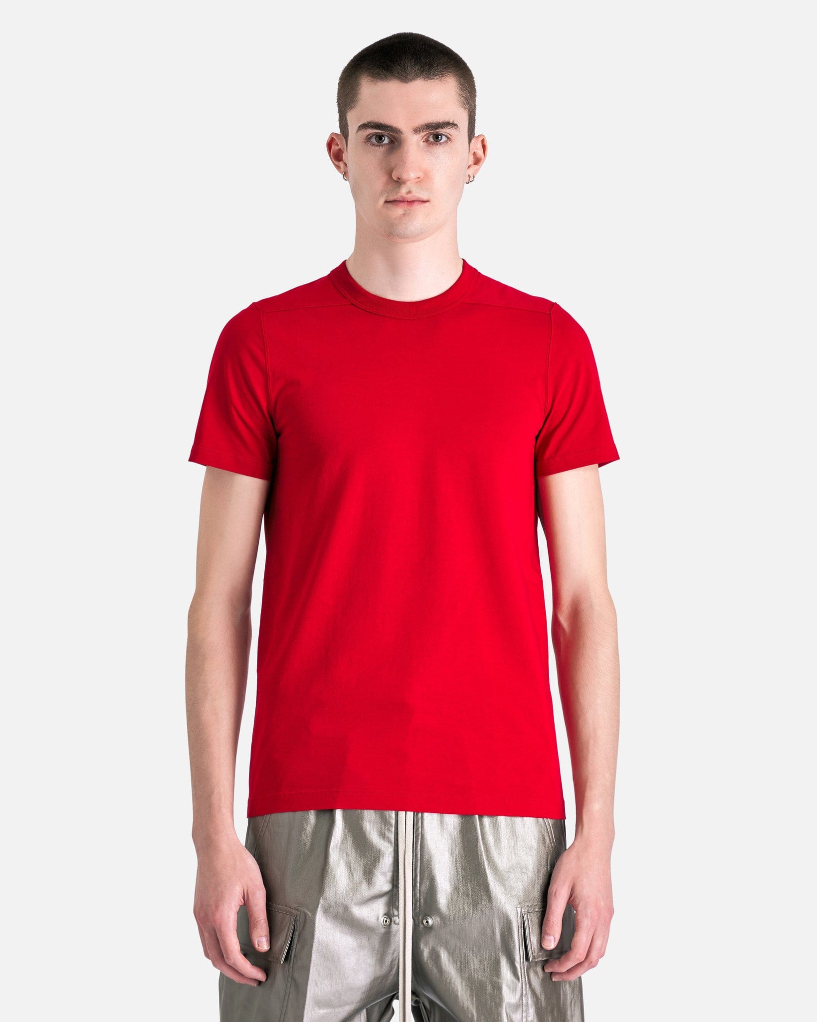 Short Level T-Shirt in Cardinal Red