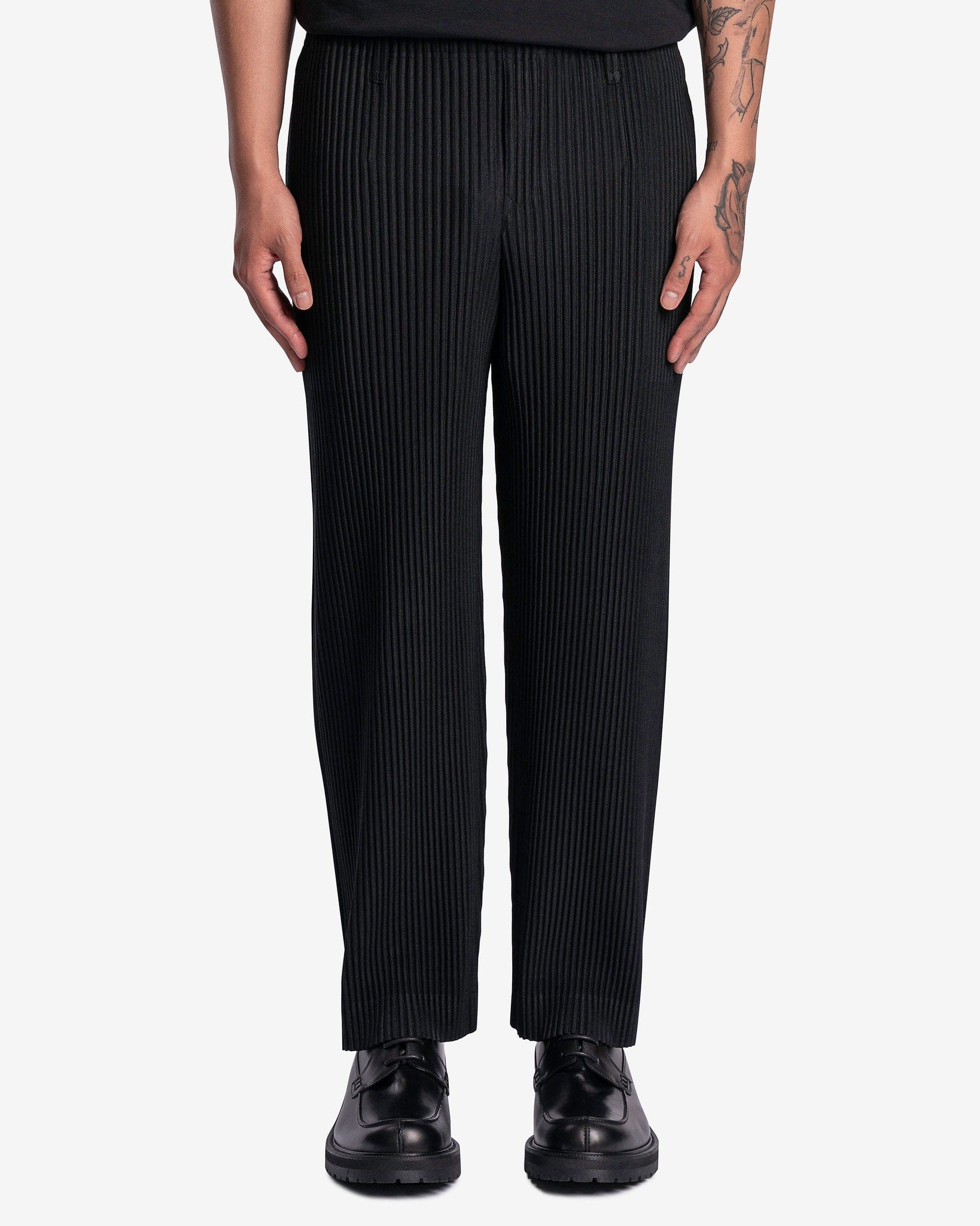 Tailored Pleats 2 Pants in Black