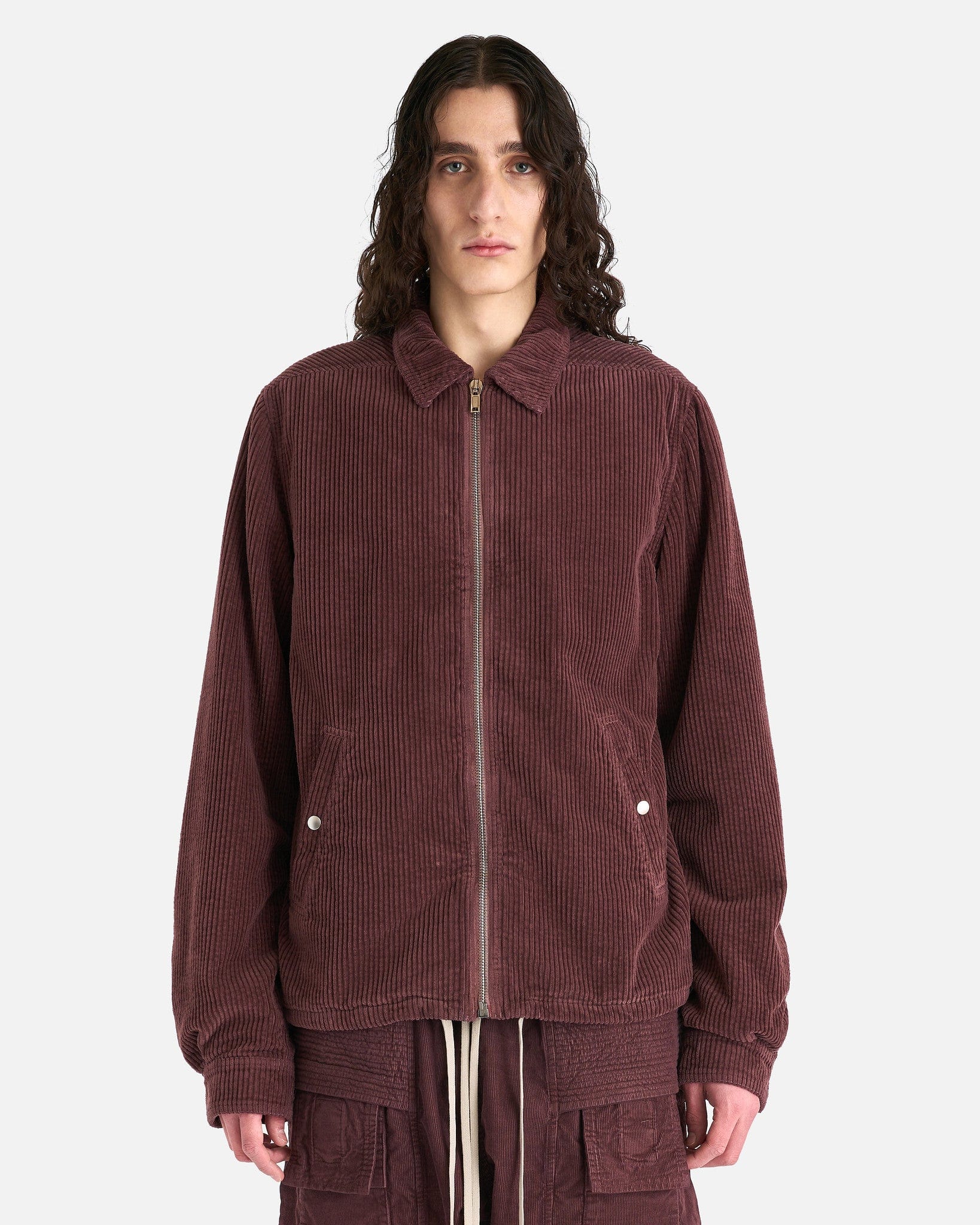 Zipfront Jacket in Mauve