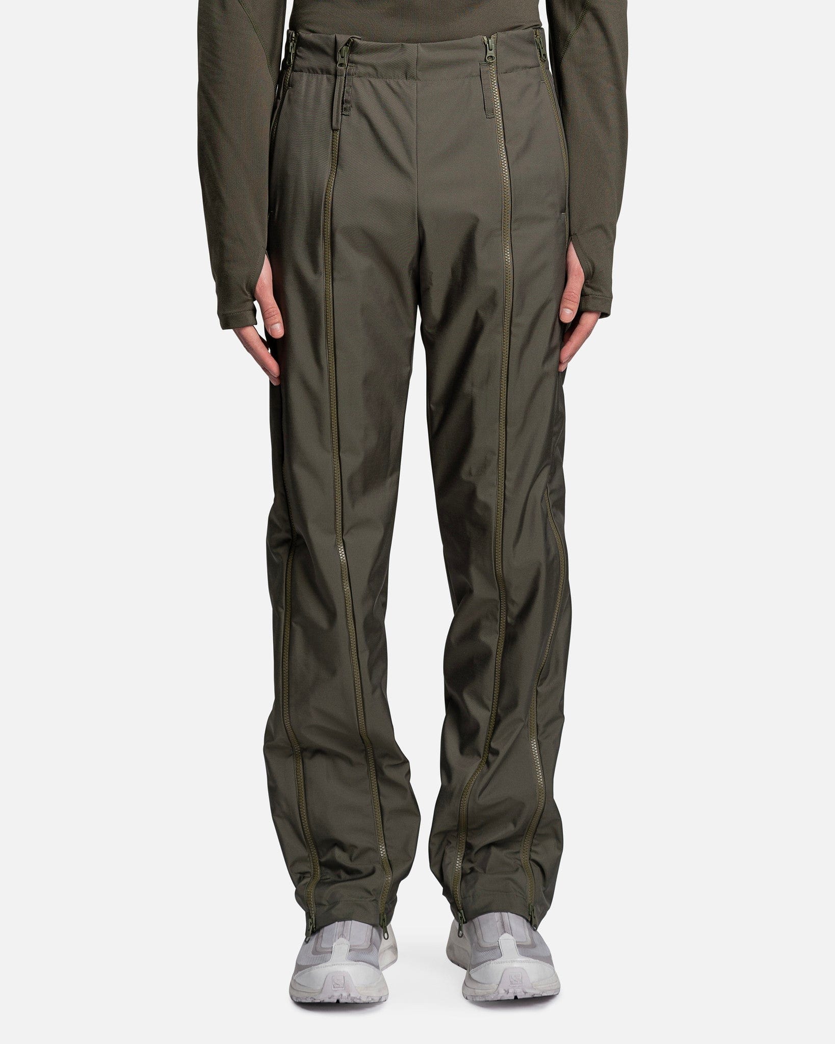 5.0 Technical Pants Center in Olive Green