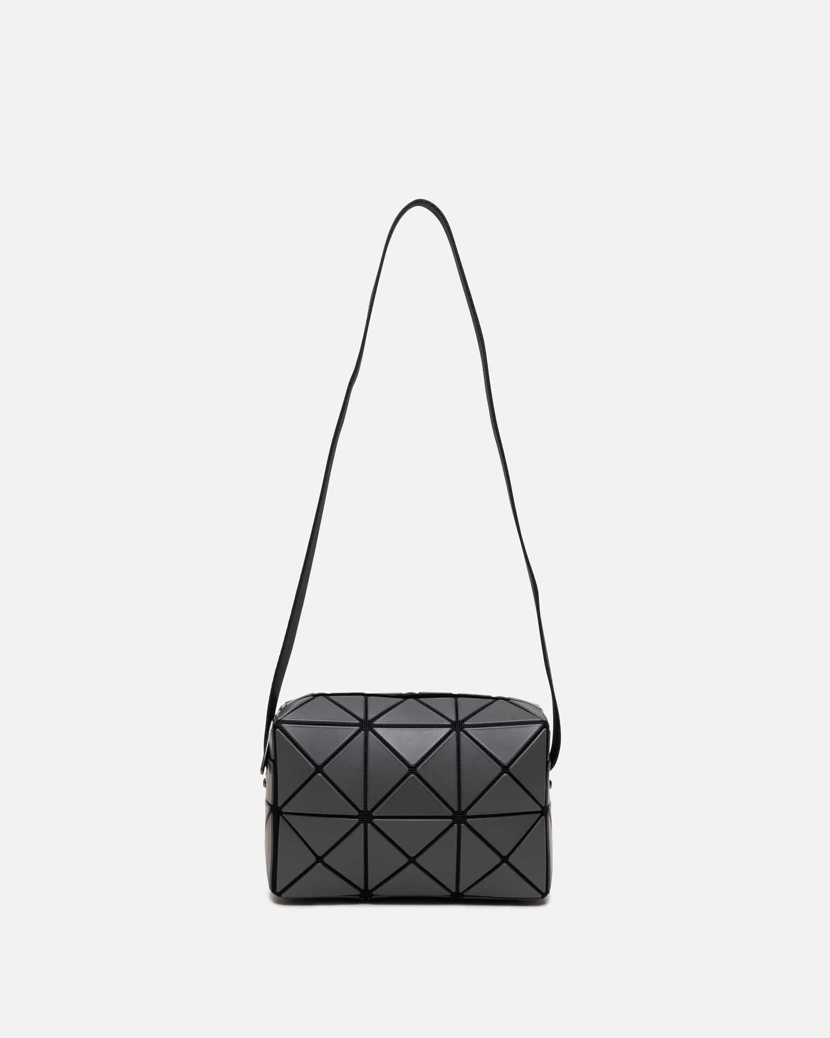 Cuboid Bag in Charcoal Grey