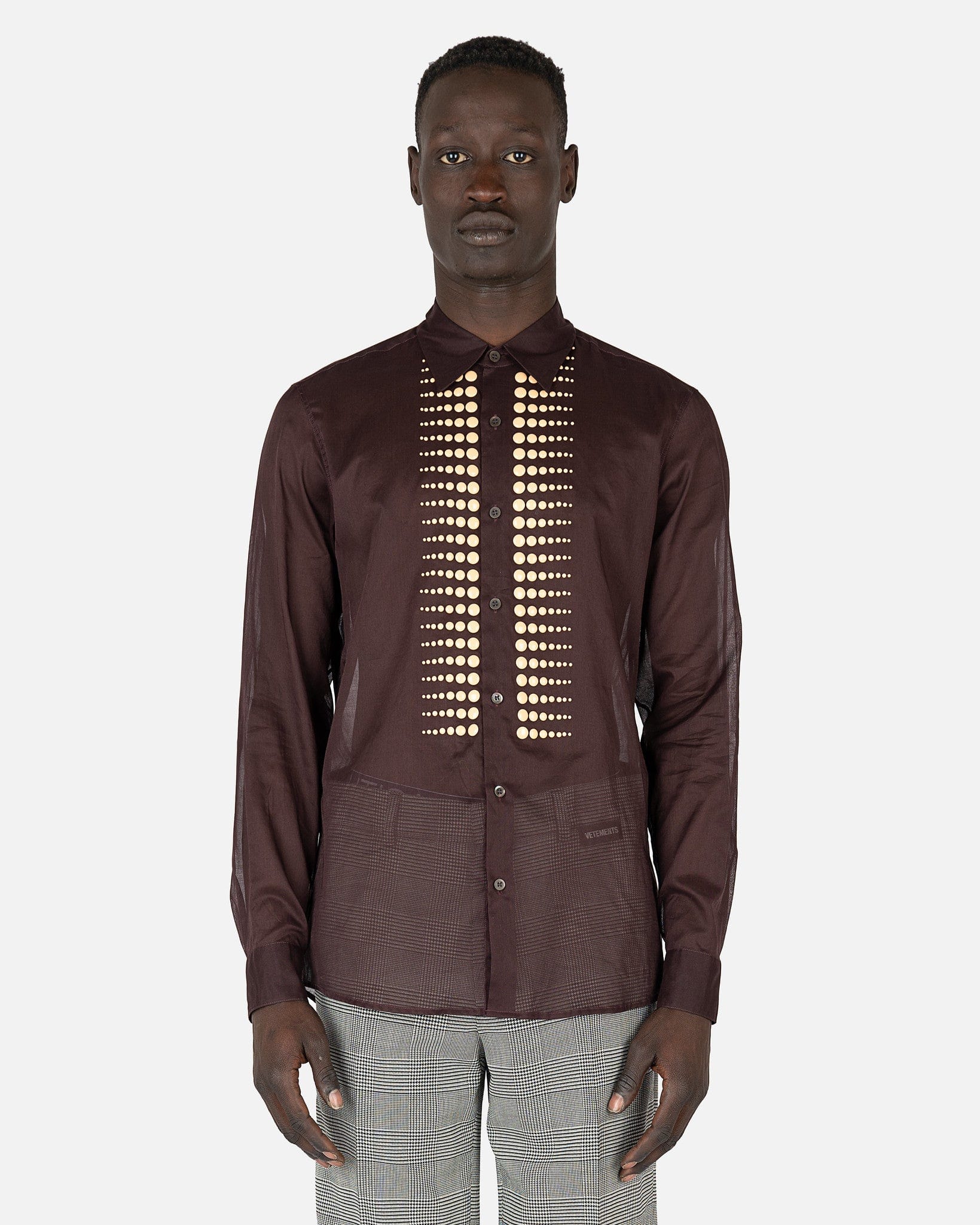 Curle Embroidery Shirt in Auber