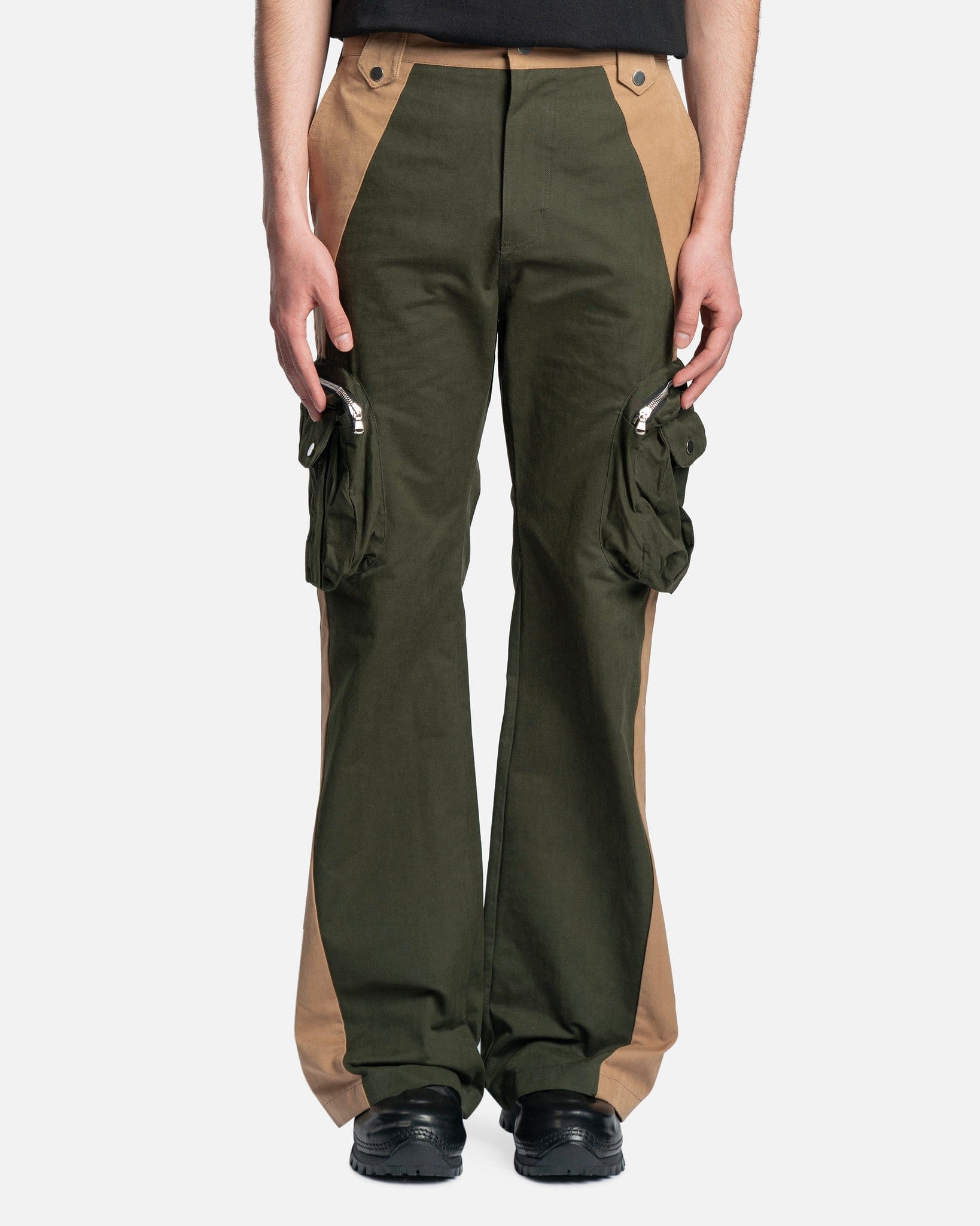 Flare Cargo V2.5 in Green/Beige – SVRN