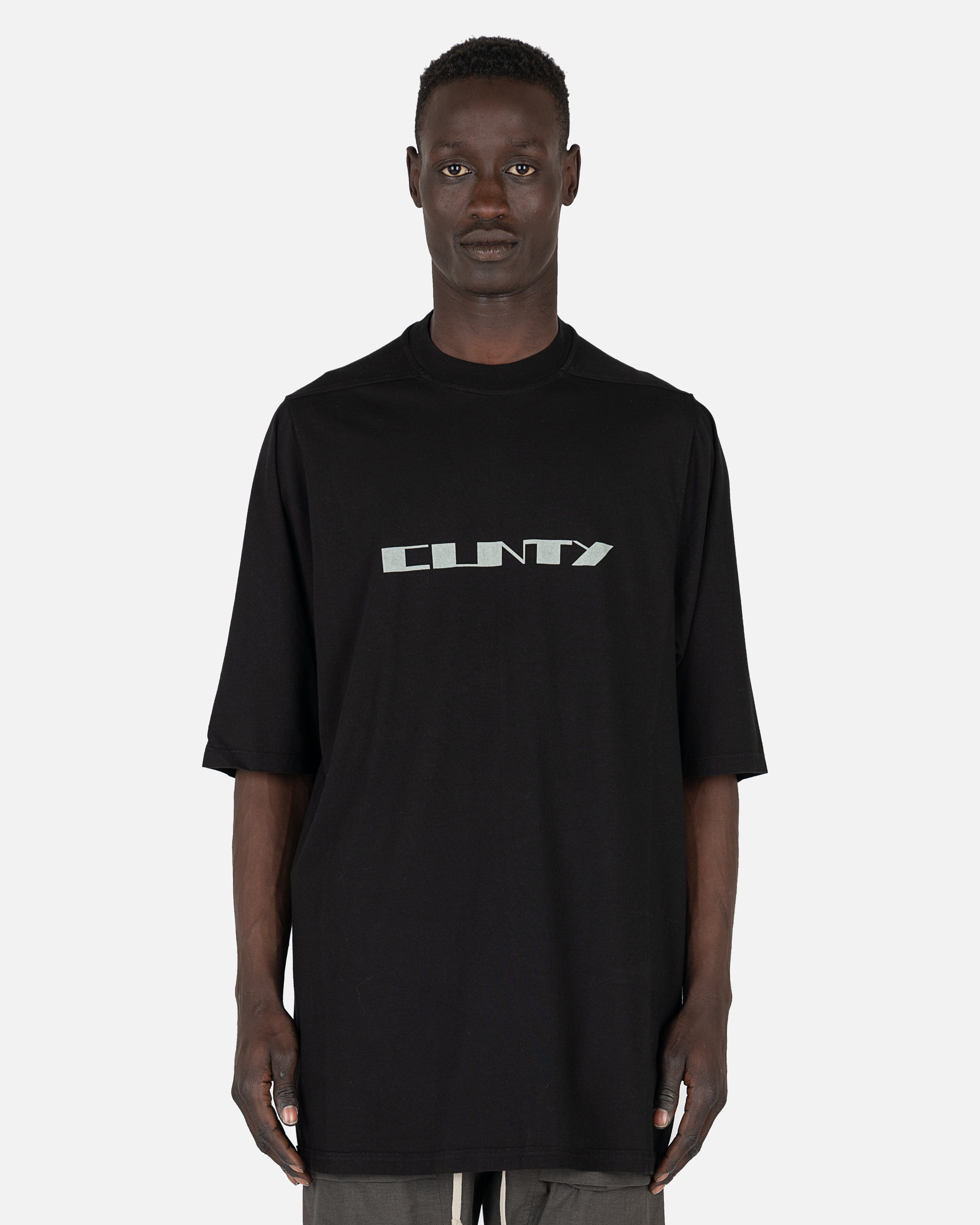 Jumbo SS T-Shirt in Black/Oyster