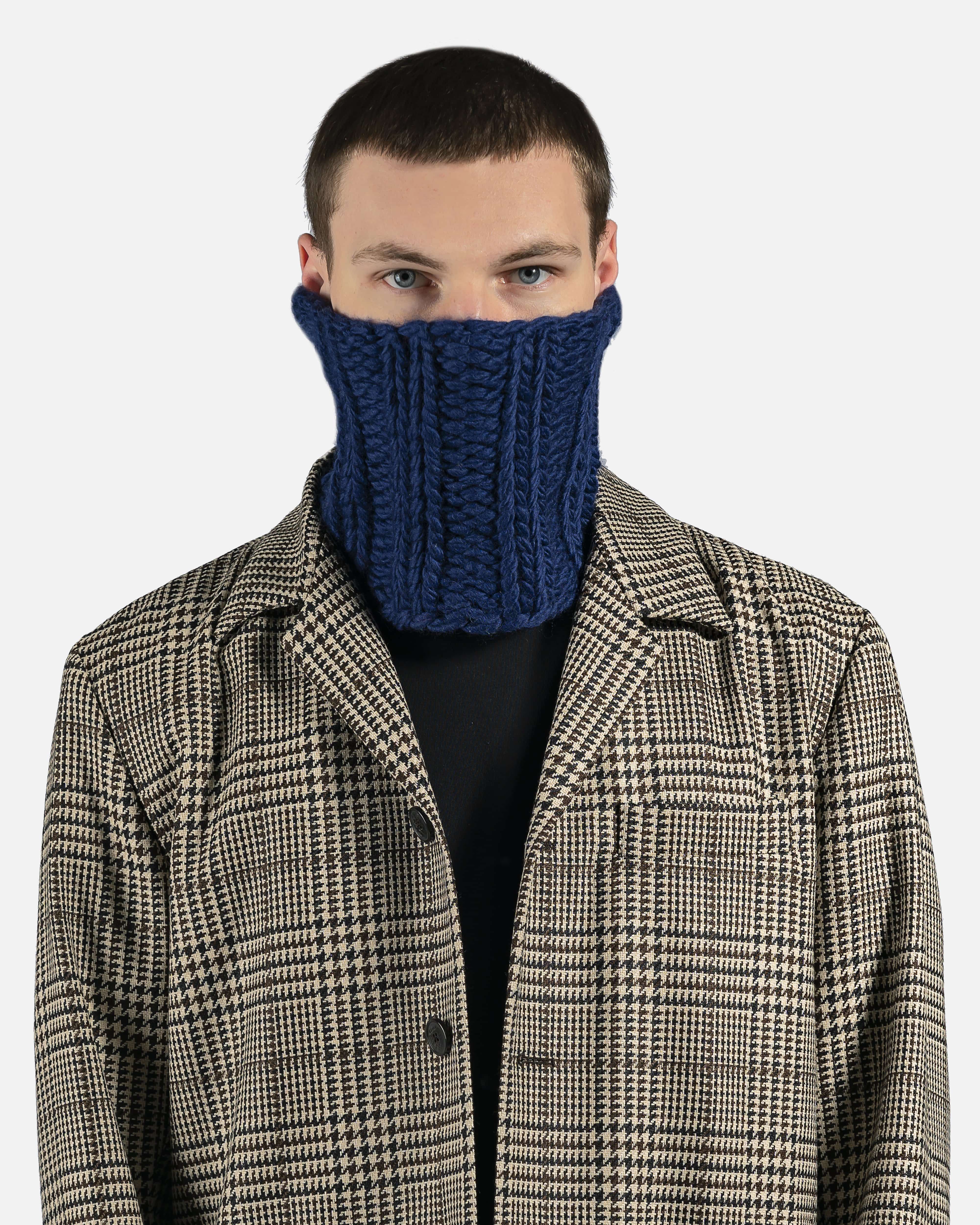 Knitted Snood in Navy