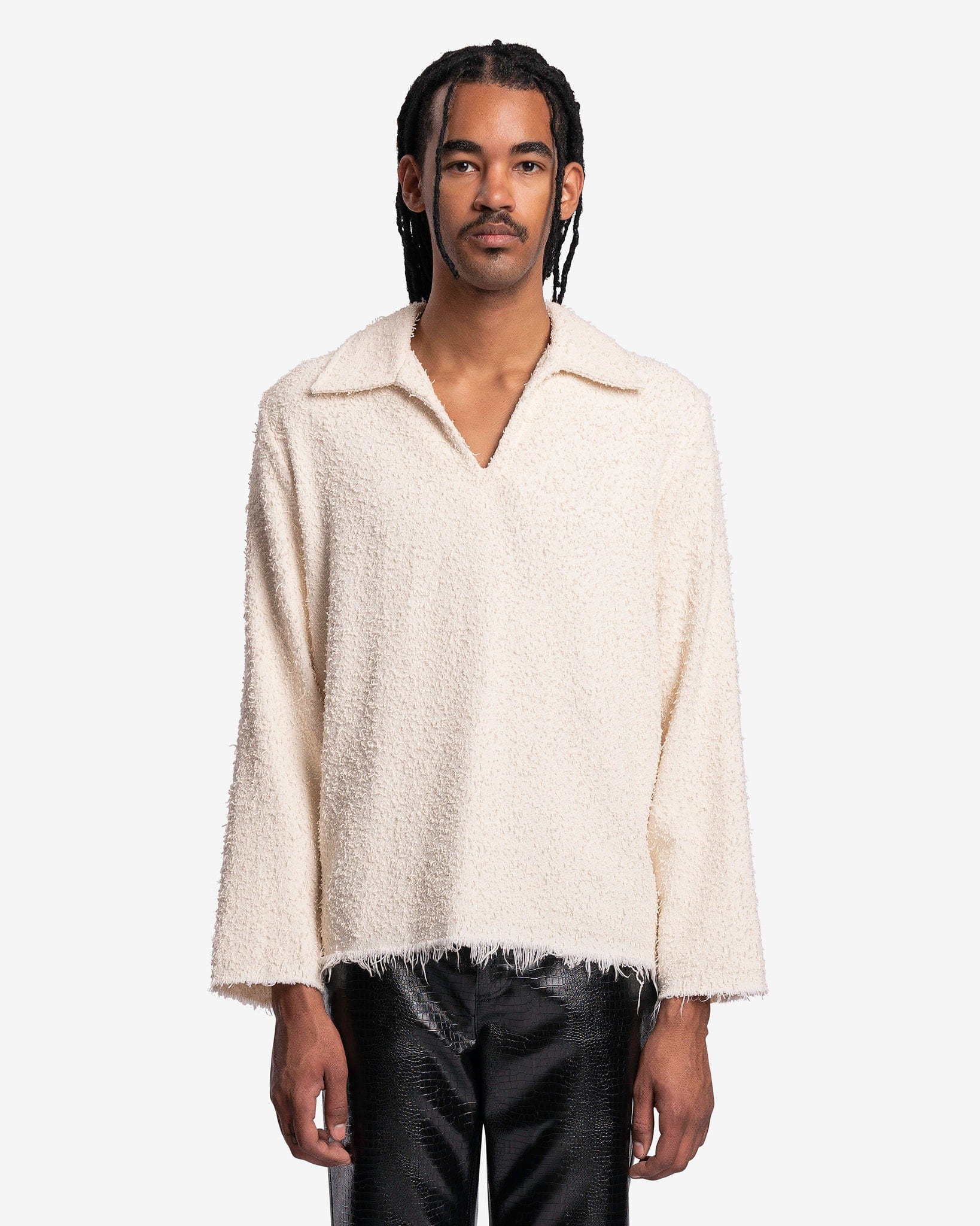 sefr Luis cotton-blend sweater-