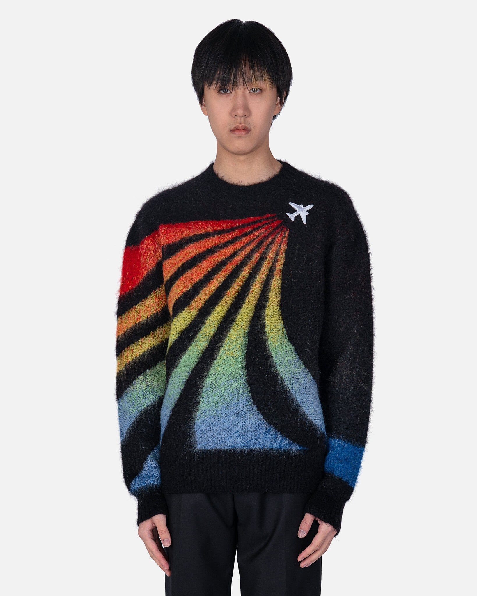 LV Rainbow Printed Shirt Black