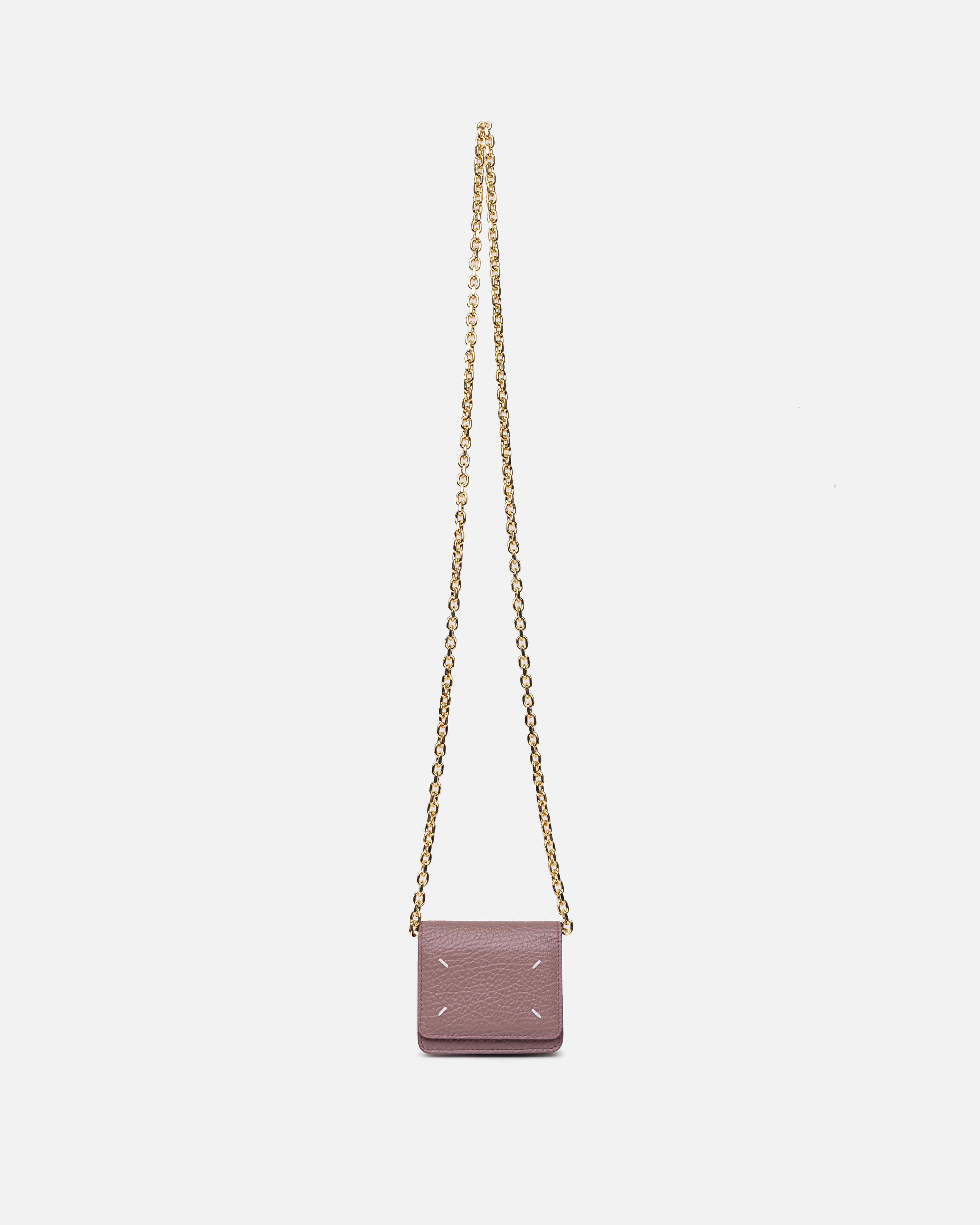 Small Chain Wallet in Pink