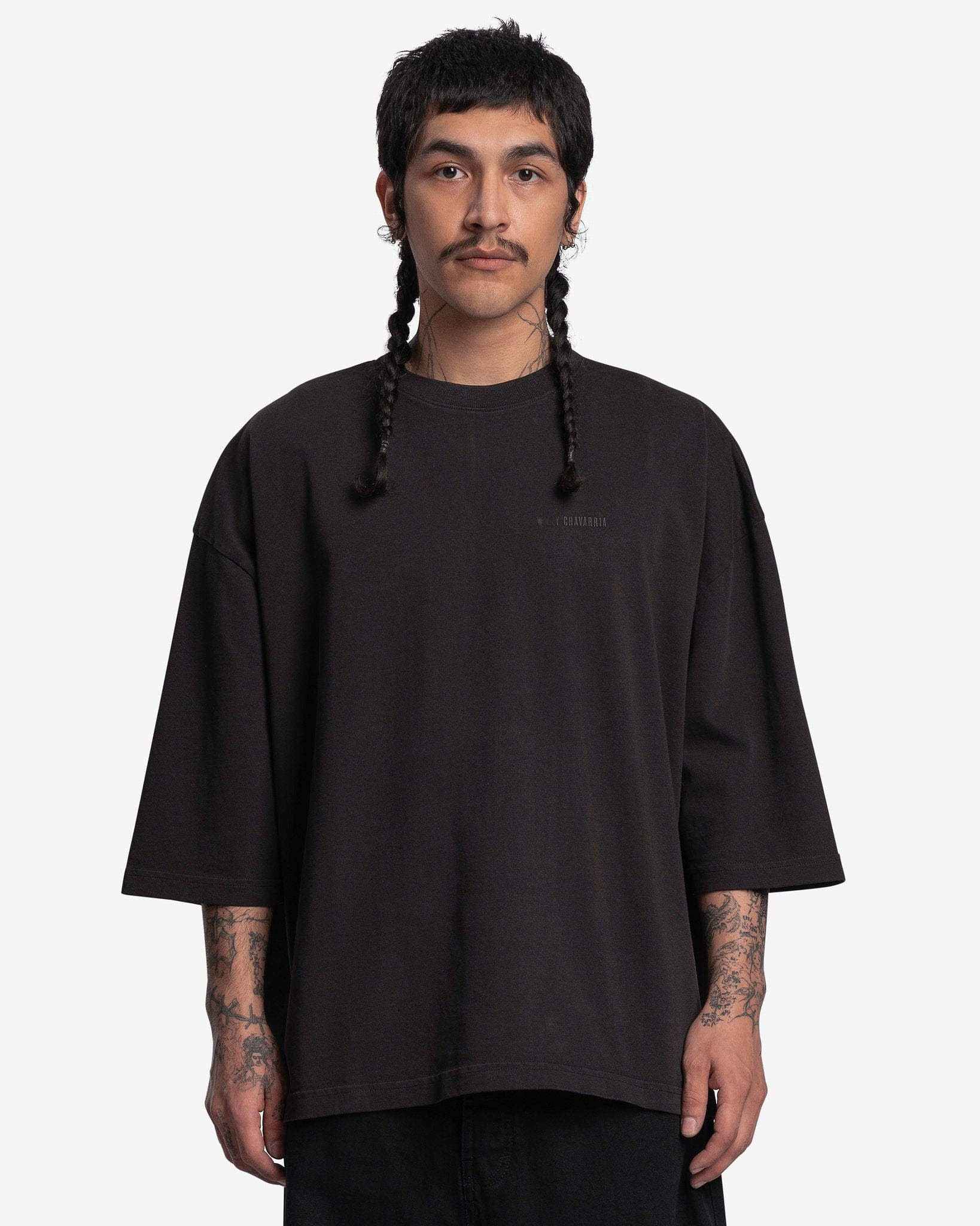 SS Buffalo T-Shirt in Solid Black