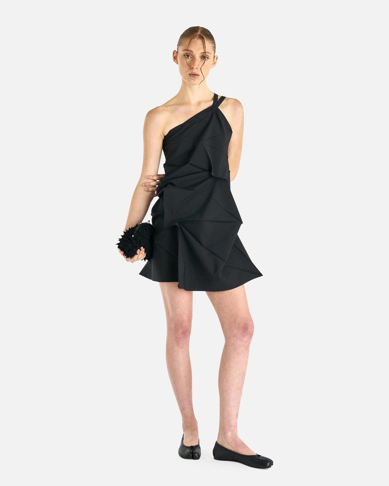 132.5 Solid Dress in Black