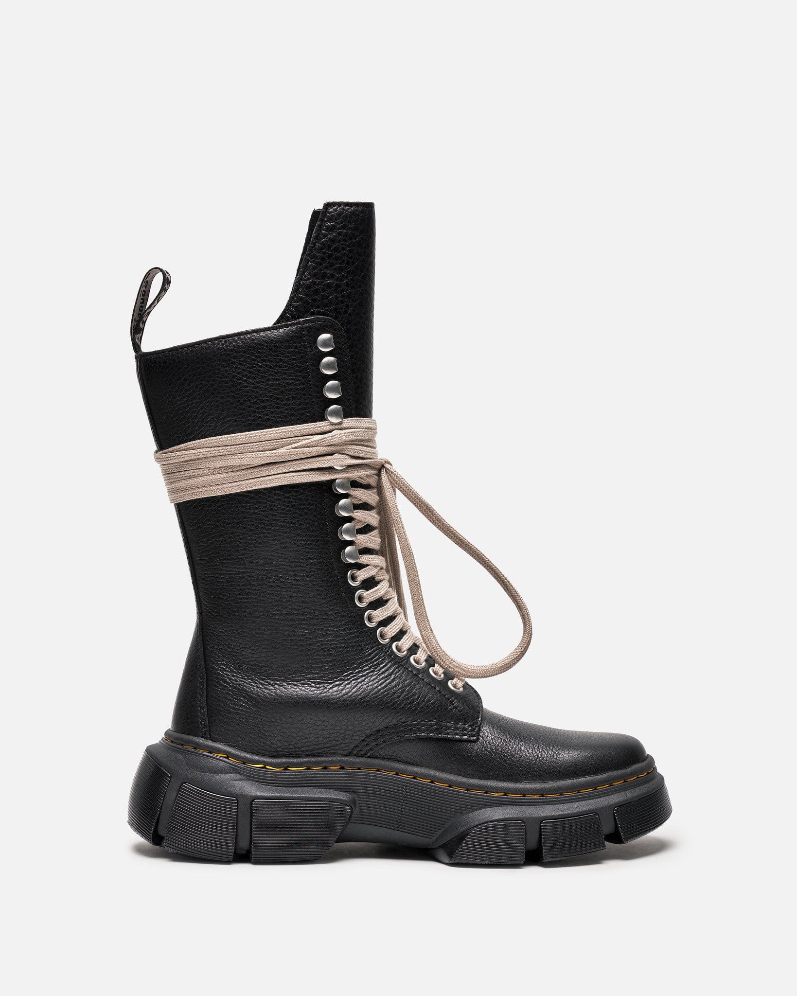 Marni panelled toe combat boots - Black