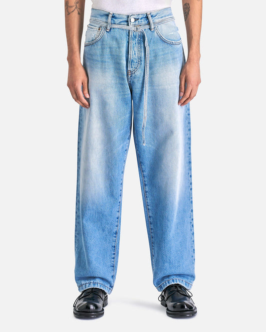 Acne Studios Men's Pants 1991 Toj Denim in Light Blue