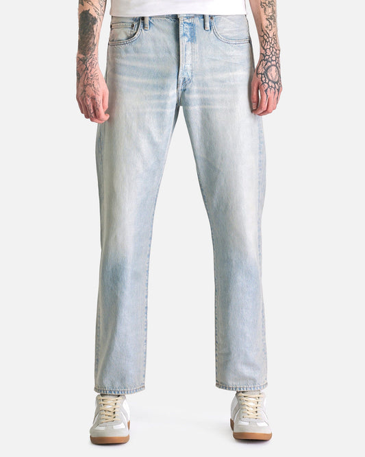 Acne Studios Men's Pants 1996 Holo Mermaid Denim in Light Blue