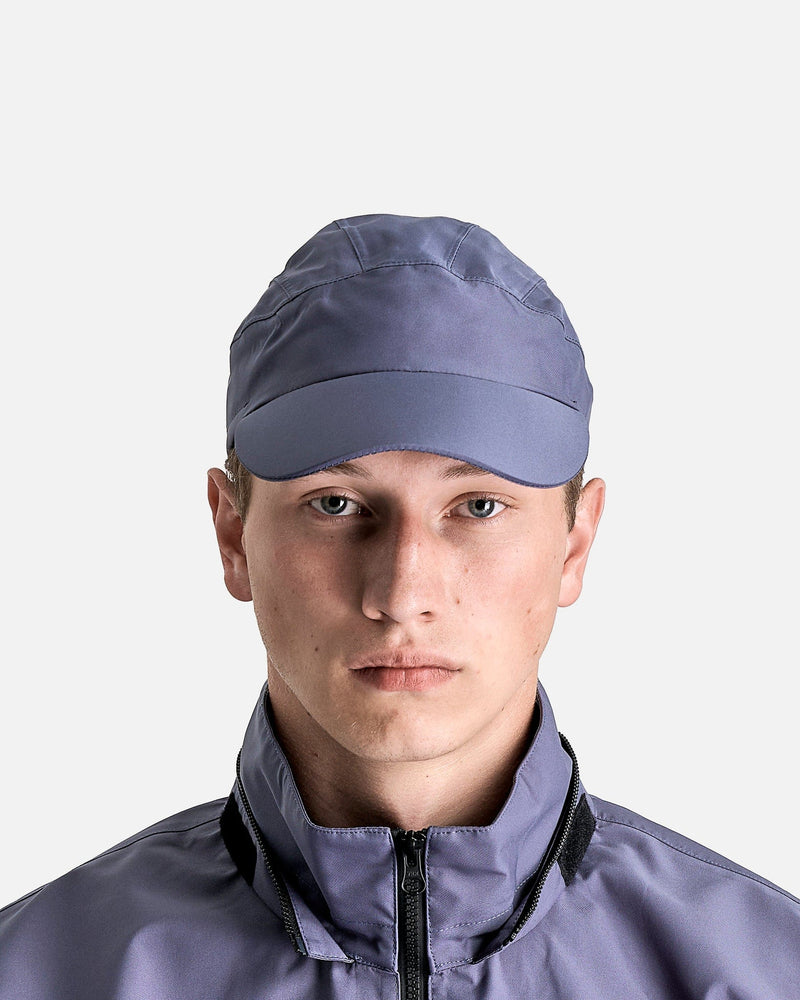 GR10K Men's Hats OS 3L Micrgrid Rogaining Cap in Calcite Blu