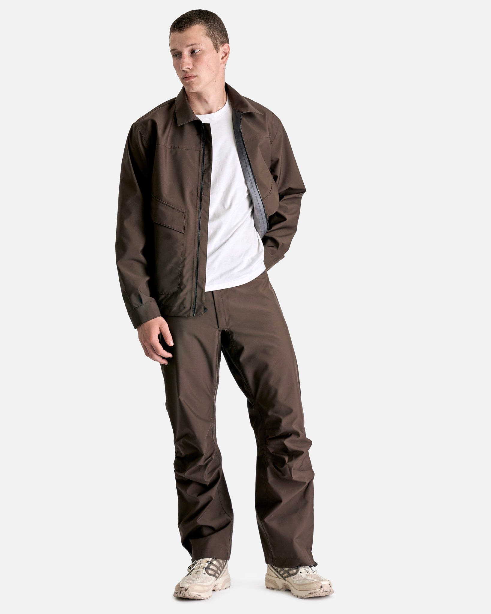 GR10K Men's Pants 3L WR Arc Pants in Soil Brown