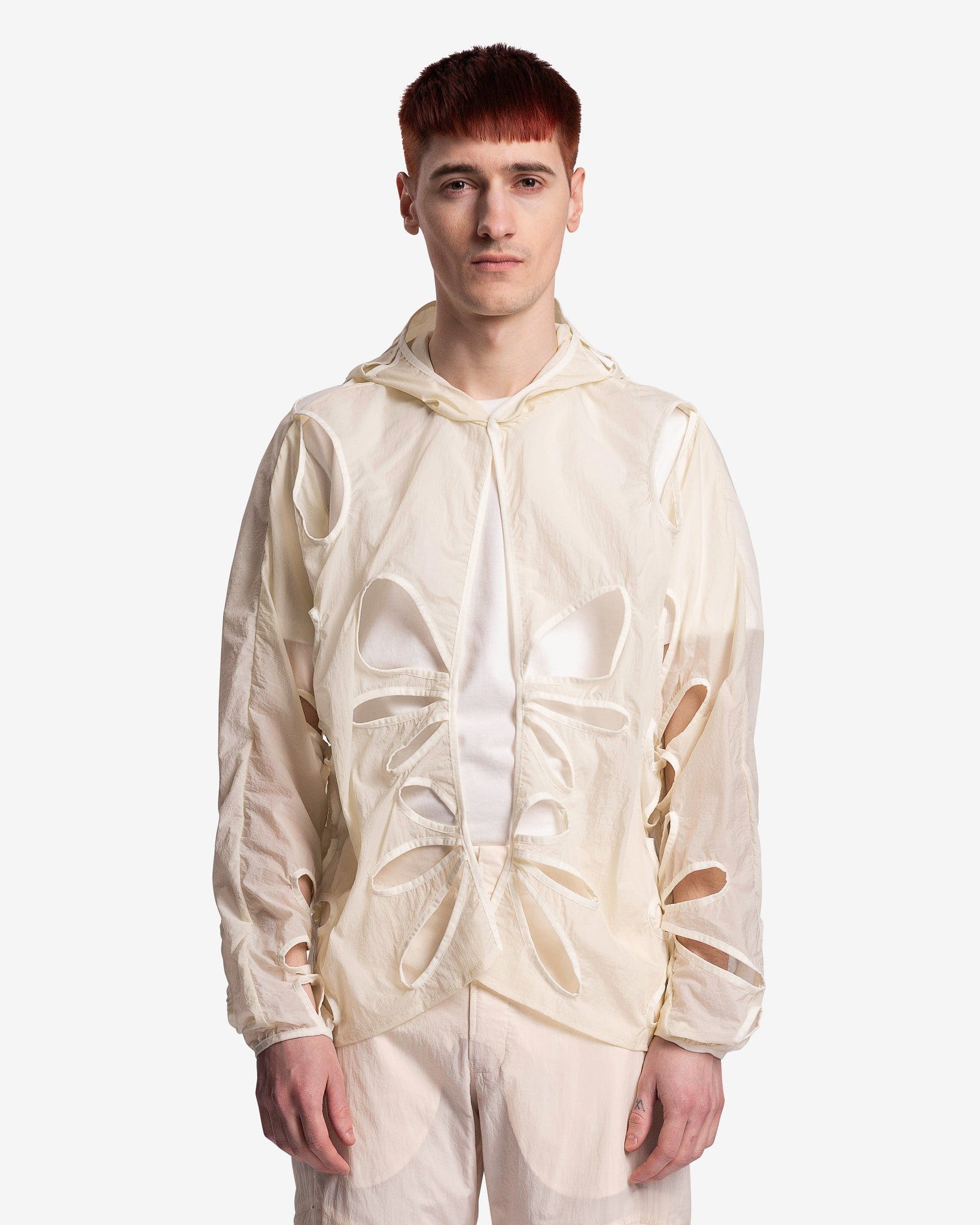 5.0+ Technical Jacket Left in Ivory