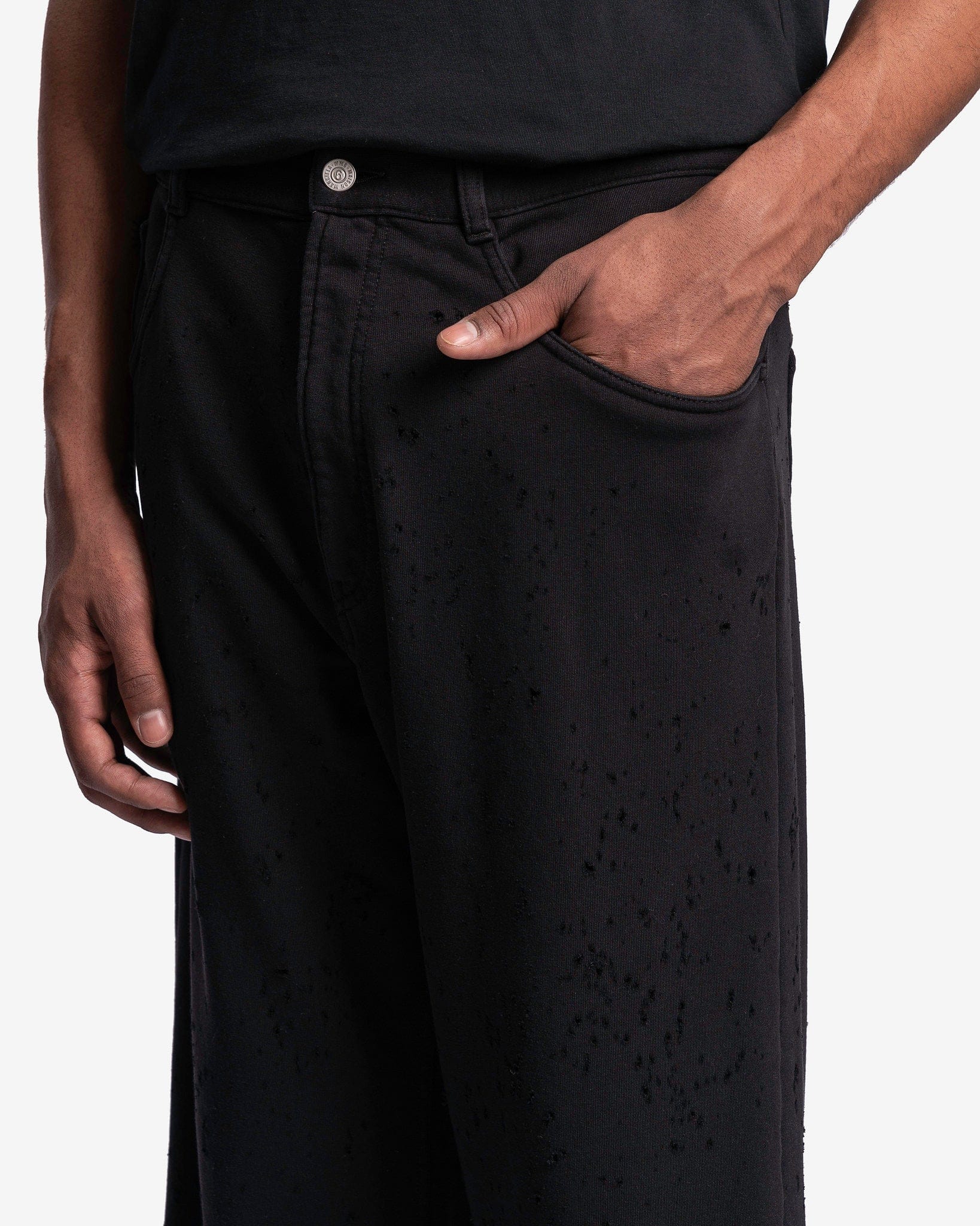 5 Pocket Pants in Black