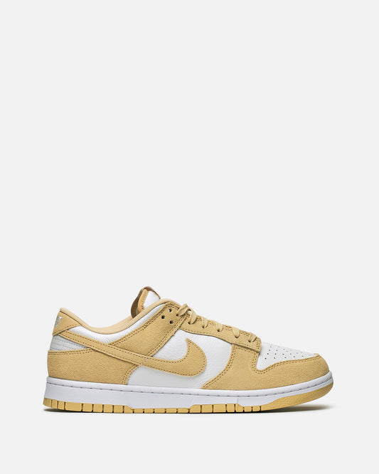 Dunk Low in White/Team Gold