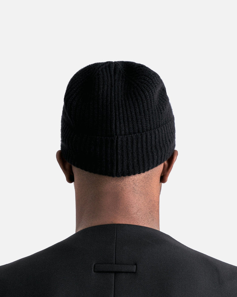 8th Collection Beanie in Black