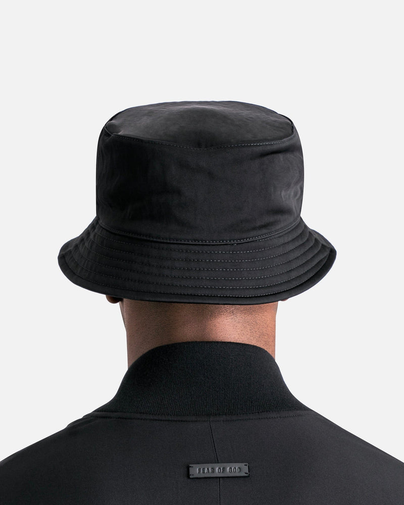 Fear of God Men's Hats 8th Collection Bucket in Black