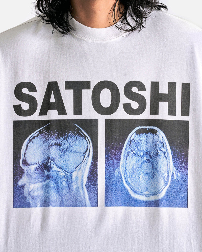 Satoshi Nakamoto Men's T-Shirts A Lot On My Mind Oversized Tee in White