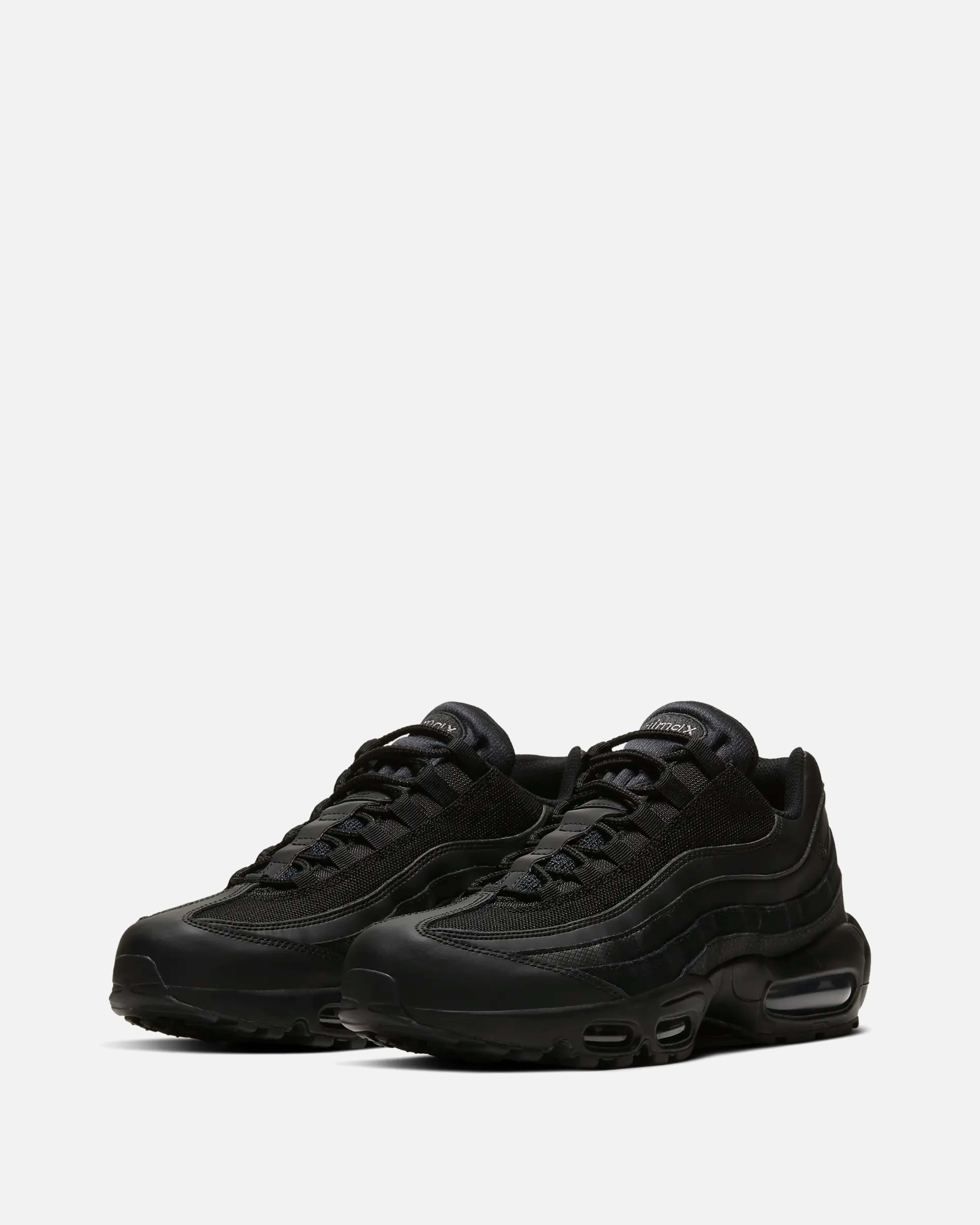 Mens black air max 95 sale hot sale