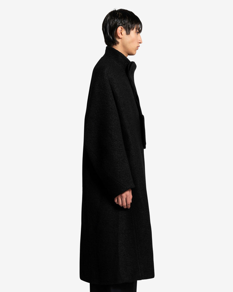 Alfalfa Coat in Black