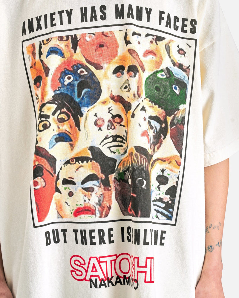 Satoshi Nakamoto Men's T-Shirts Anxiety T-Shirt in White