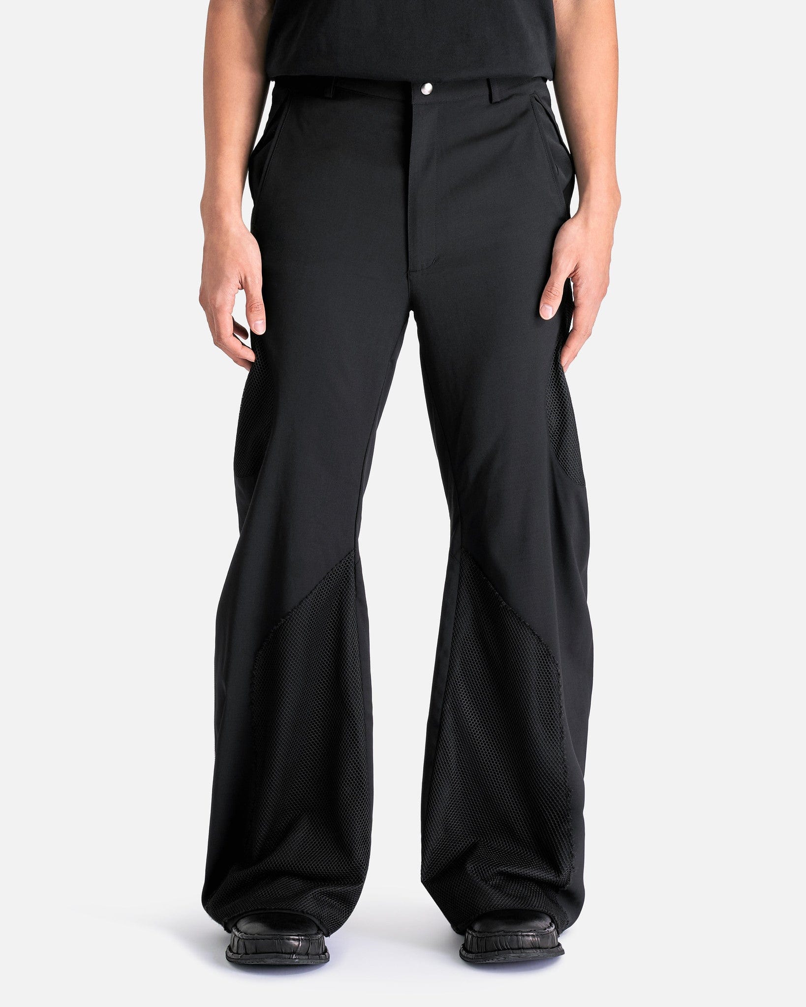 CMMAWEAR - Articulated Back-Zip Trousers in Black – SVRN