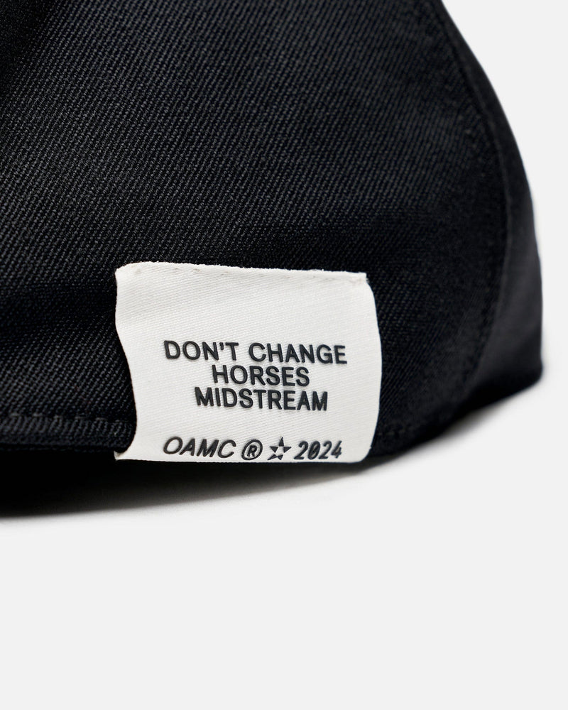 OAMC Men's Hats O/S Ball Cap in Black