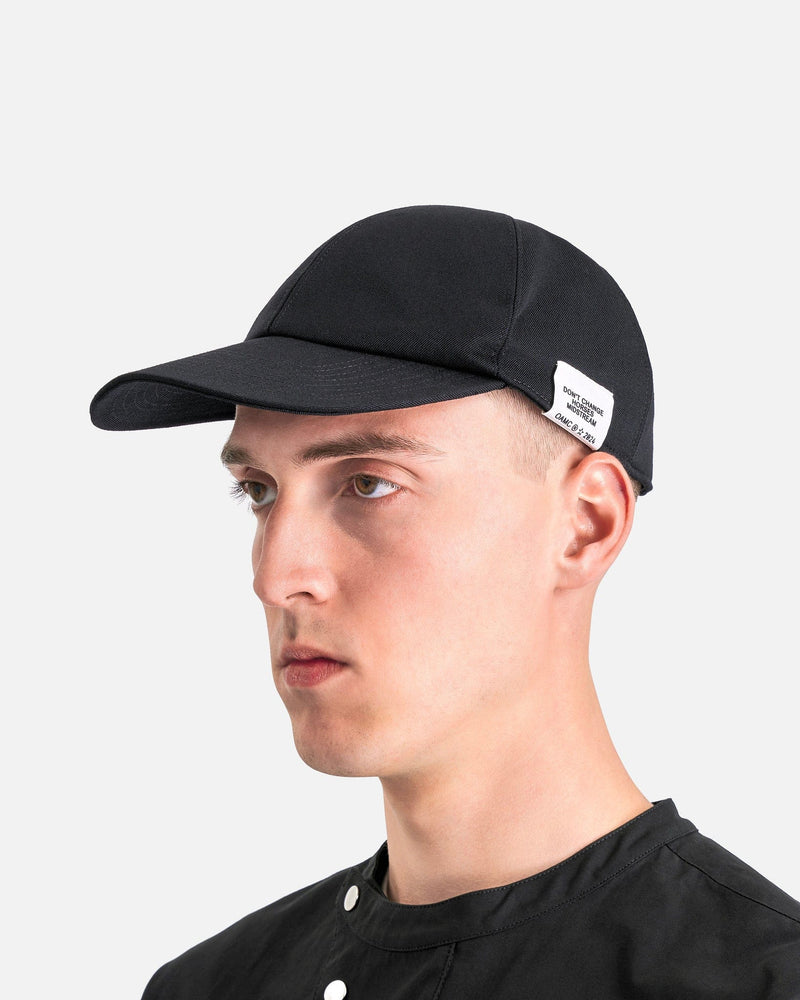 OAMC Men's Hats O/S Ball Cap in Black