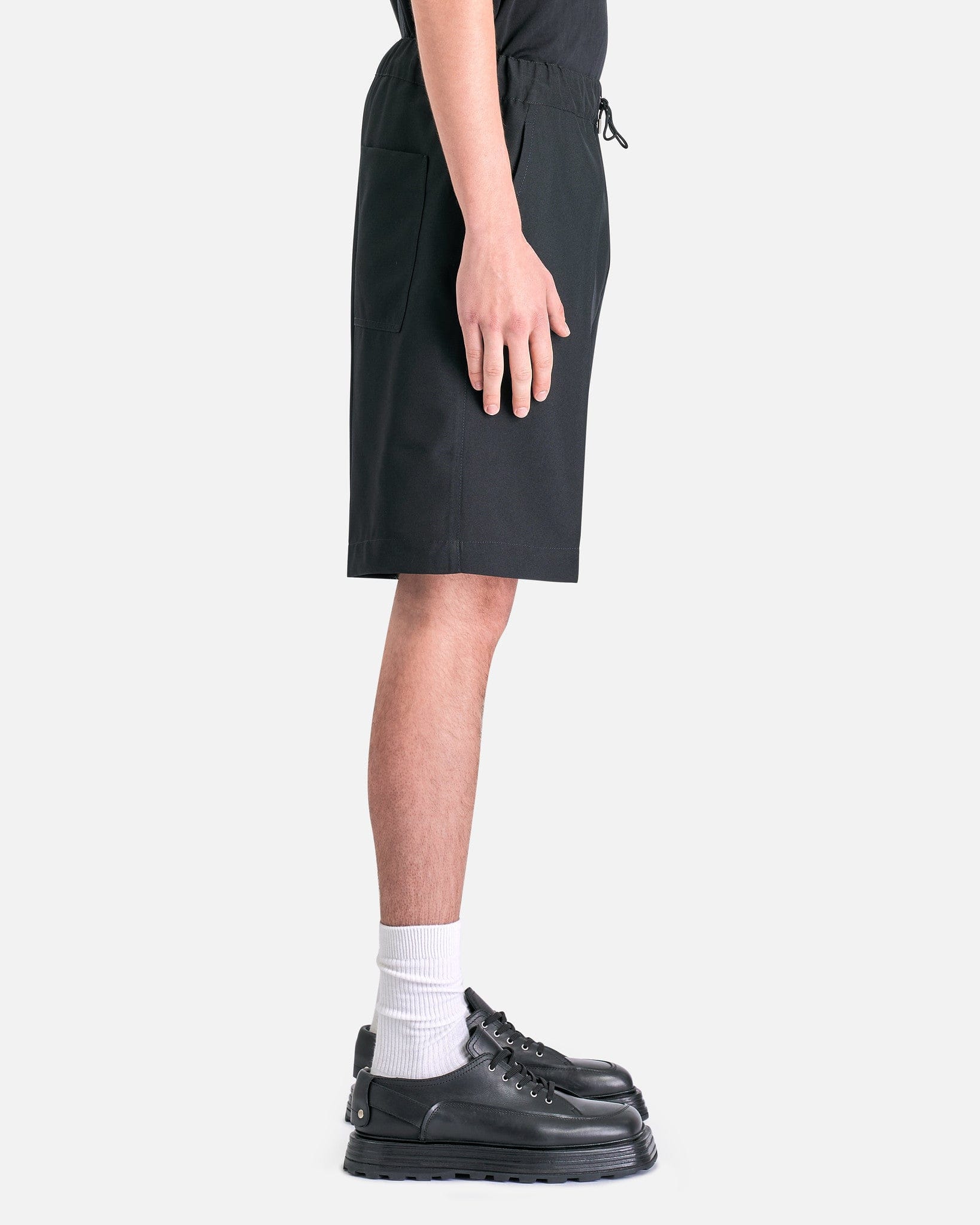 OAMC Men's Shorts Base Short in Black