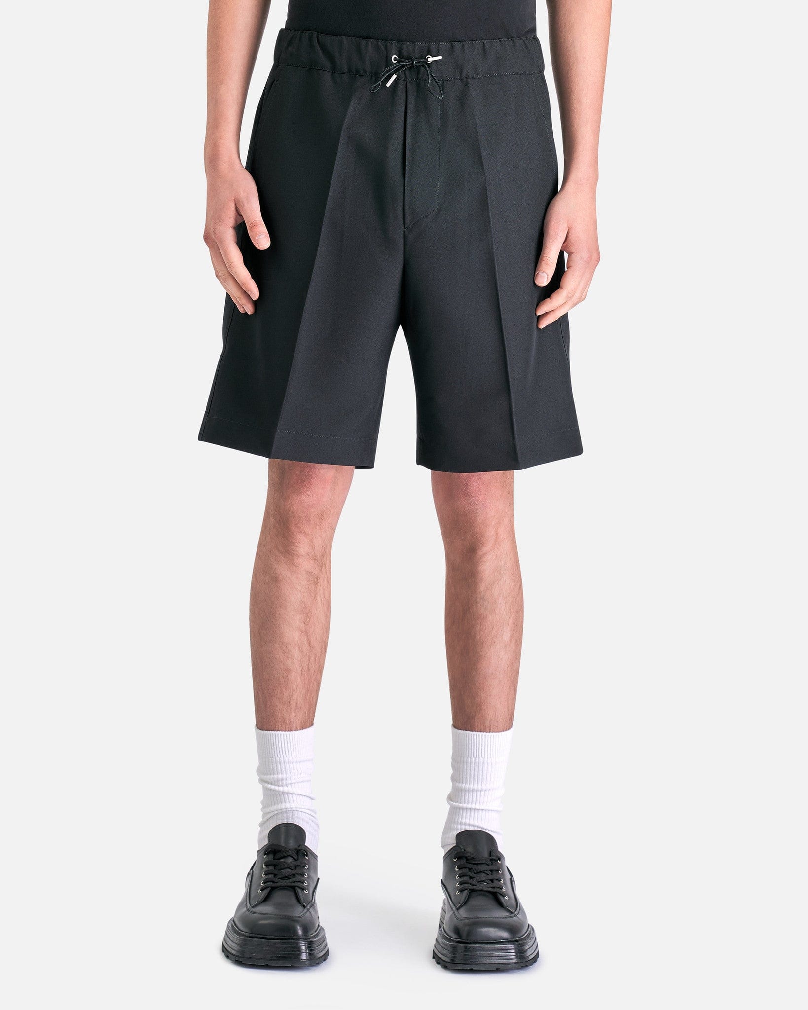 OAMC Men's Shorts Base Short in Black