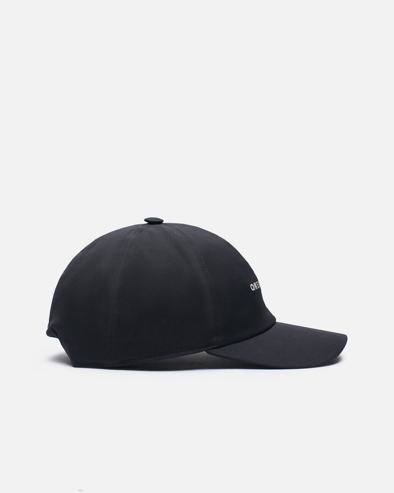 Rick Owens Men's Hats Baseball Cap in Back/Pearl