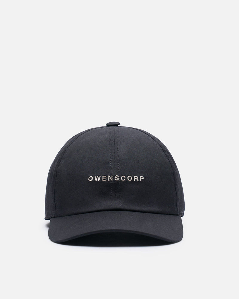 Rick Owens Men's Hats Baseball Cap in Back/Pearl