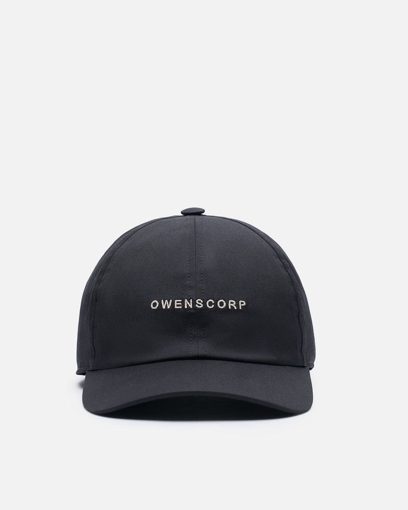 Rick Owens Men's Hats Baseball Cap in Back/Pearl