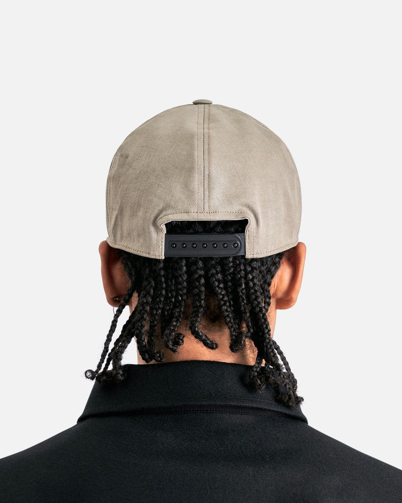 Rick Owens DRKSHDW Men's Hats Baseball Cap in Pearl