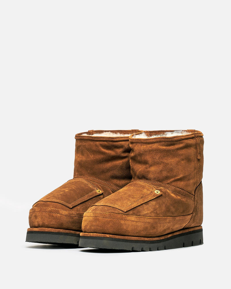 Acne Studios Men's Boots Batter Low Ankle Boot in Tobacco Brown