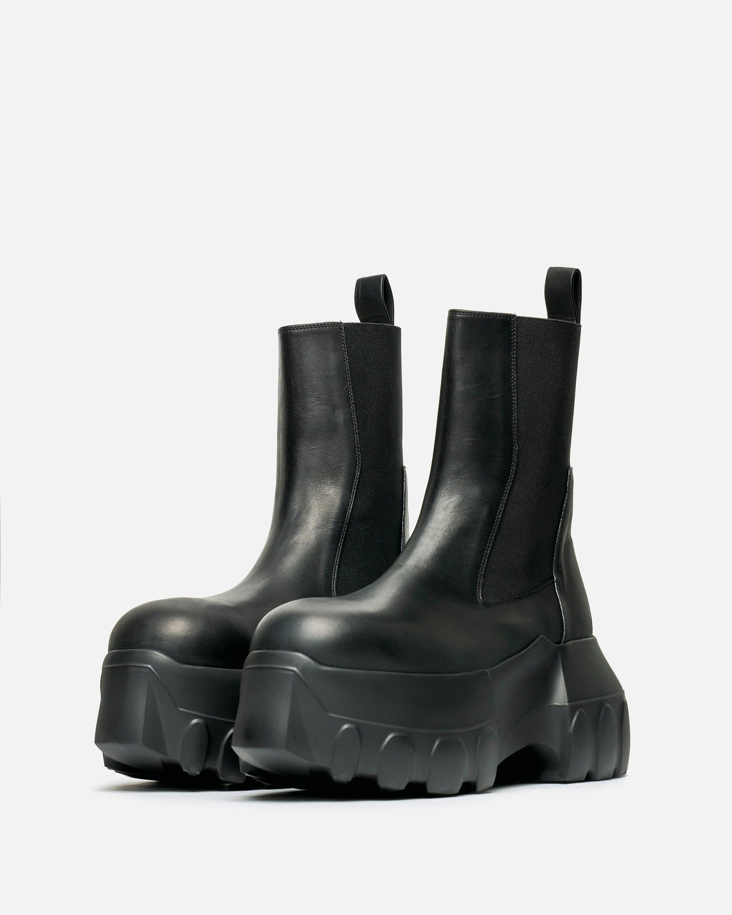 Rick Owens Men's Boots Beatle Mega Tractor in Black