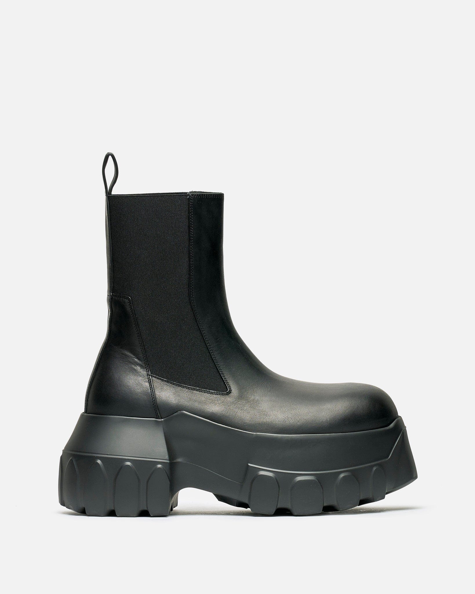 Rick Owens Men's Boots Beatle Mega Tractor in Black