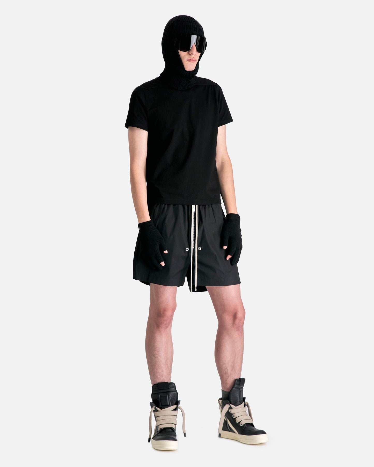 Rick Owens Men's Shorts Bela Boxers in Black