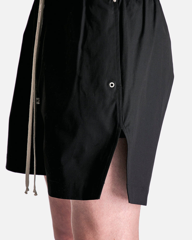 Rick Owens Men's Shorts Bela Boxers in Black