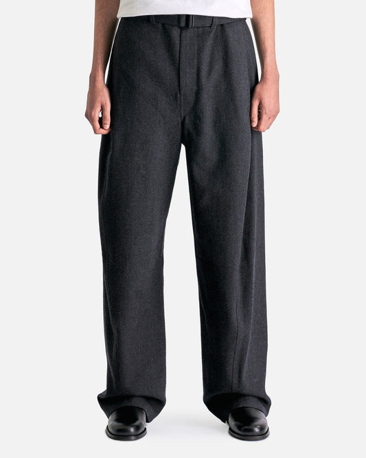 LEMAIRE Men's Pants Belted Twisted Tailored Pants