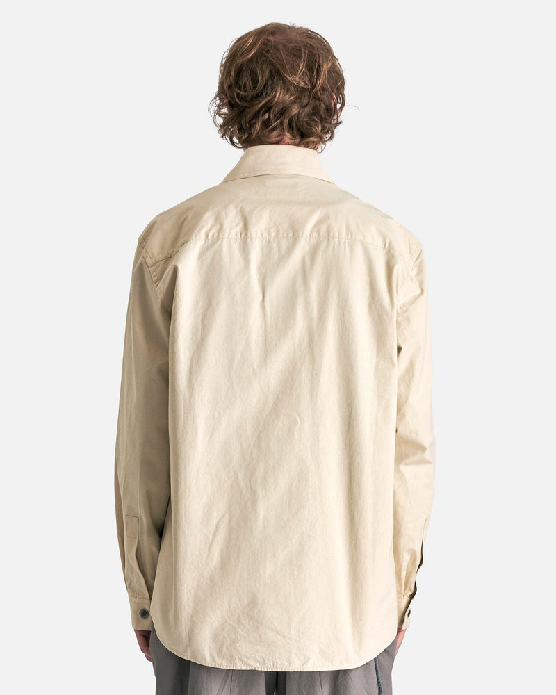 Craig Green Men's Shirts Block Overshirt in Beige